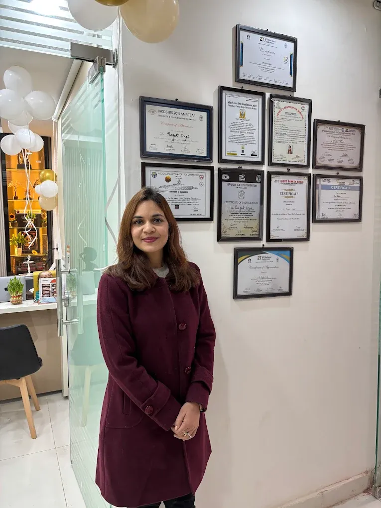 Dr. Pragati Singh at Vital Dental Care and Implant Center, Dehradun